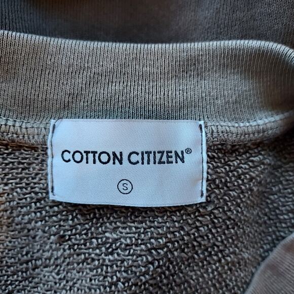 Cotton Citizen Brown Crewneck Sweatshirt Size S - Picture 10 of 13